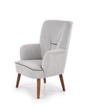 „Nordic" Armchair — Scandinavian Style with Contrast Piping