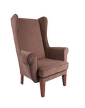 „Mocha" Wingback Armchair