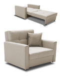 „Kubik" Sofa Bed Armchair — Sleep Function and Modern Form