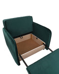 „Emerald" Sofa Bed Armchair — With Sleep Function and Bedding Storage