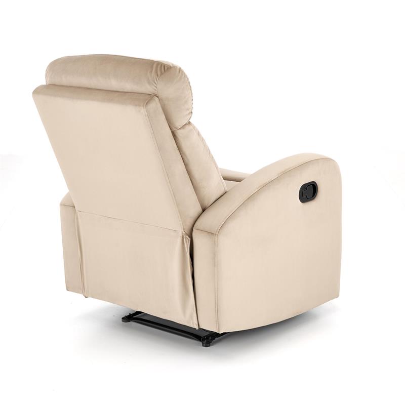 „Comfort" Relax Armchair — Reclining Recliner in a Beige Shade