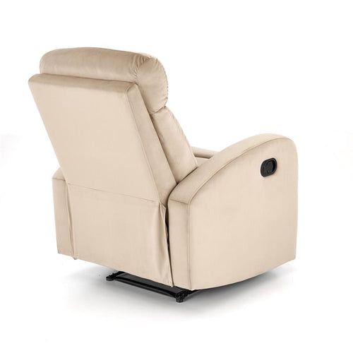 „Comfort" Relax Armchair — Reclining Recliner in a Beige Shade