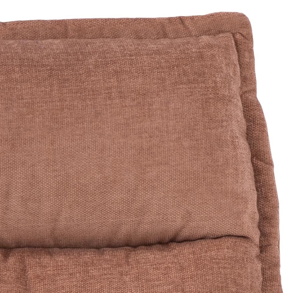„Terra" Swivel Armchair — Soft Sections in a Caramel Shade
