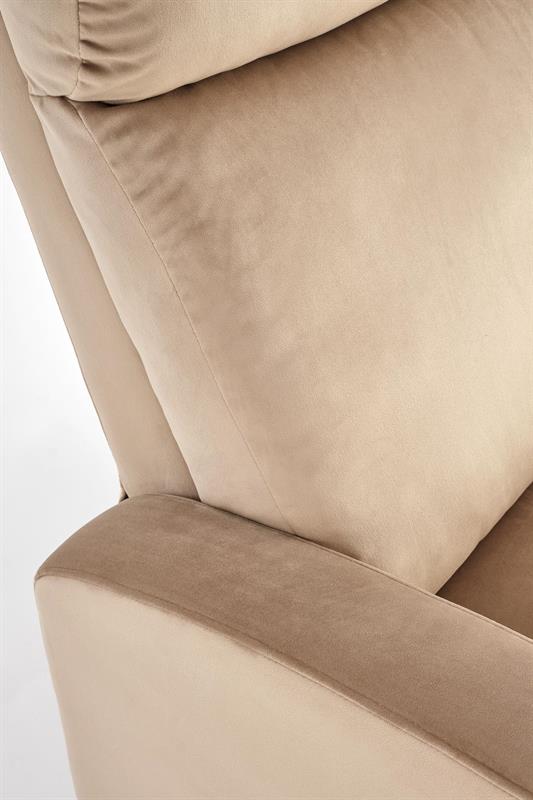 „Comfort" Relax Armchair — Reclining Recliner in a Beige Shade